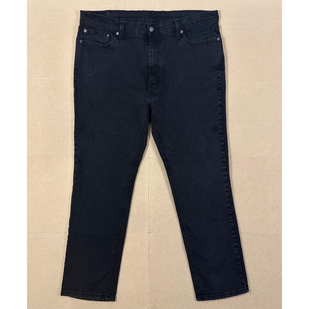 Levis 541 Jeans Mens 40x31 Athletic Taper Black Stretch Denim 5-Pocket Mexico